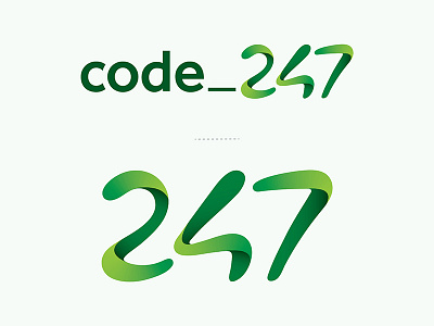 Logo Proposal / c247 c247 flow logo software house