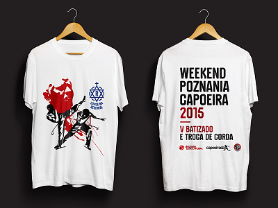 ACMB Polonia Batizado T-shirt acmb batizado capoeira event polonia t shirt