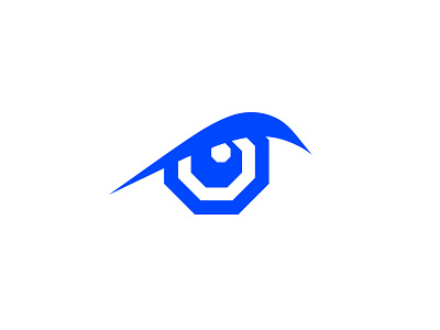 Luta Critativa eye logo mma octagon