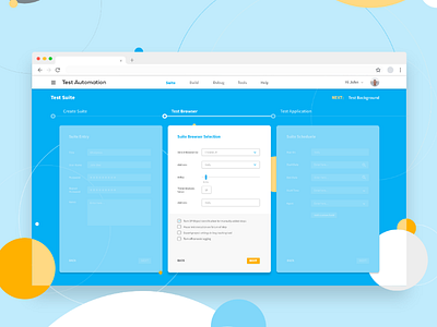 Test Automation UI Design