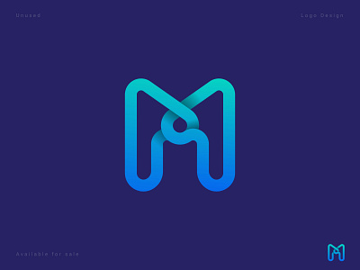 M + Human icon Logo