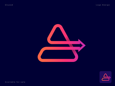A + Arrow Logo Concept