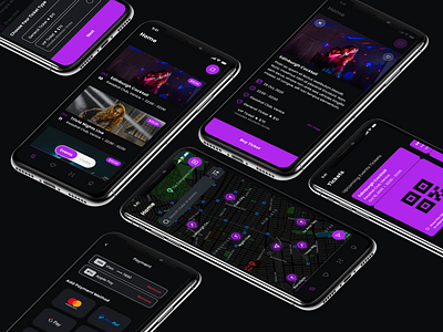 Events app adobexd bars br clients clubs concert design event app events events app madewithadobexd map minimal payment projects qrcode ticket ui uiux ux