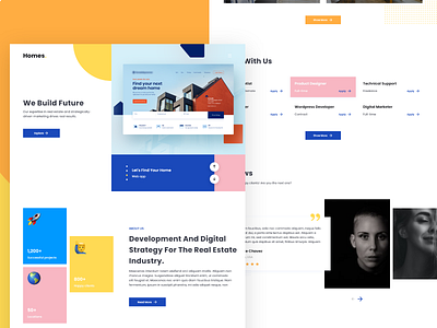Homes adobexd br case study casestudy clients design home home case study homepage homepage design homes illustration landing landing page landing page design madewithadobexd minimal projects ui ux