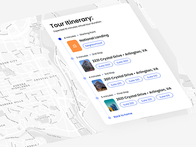 Virtual Tour Itinerary