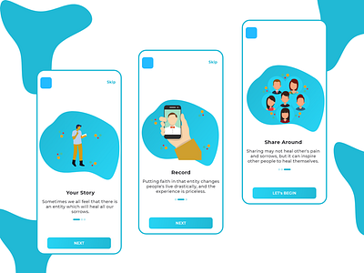 Onboarding adobexd animation client illustration madewithadobexd onboarding projects ui ux