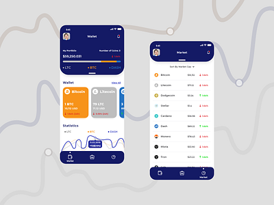 Cryptocurrency Wallet adobexd br clients crypto cryptocurrency madewithadobexd ui ux wallet