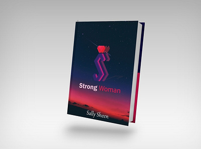 Strong woman book book cover design