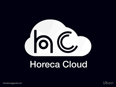 Horeca Cloud branding logo design graphics