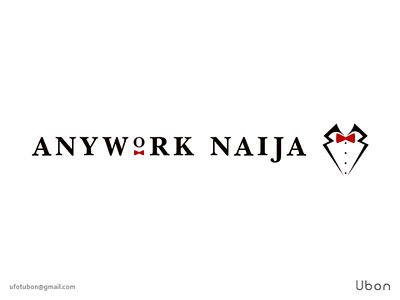 ANYWORK NAIJA branding logo design vector