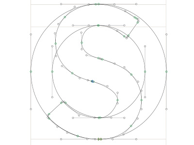 S is the hardest letter to draw font typography