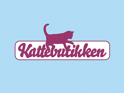 Logo cat illustration logo script