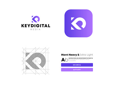 KD Initial Logo branding design kd initial logo kd logo logo logo concept logo design logos stacktive stacktive studio