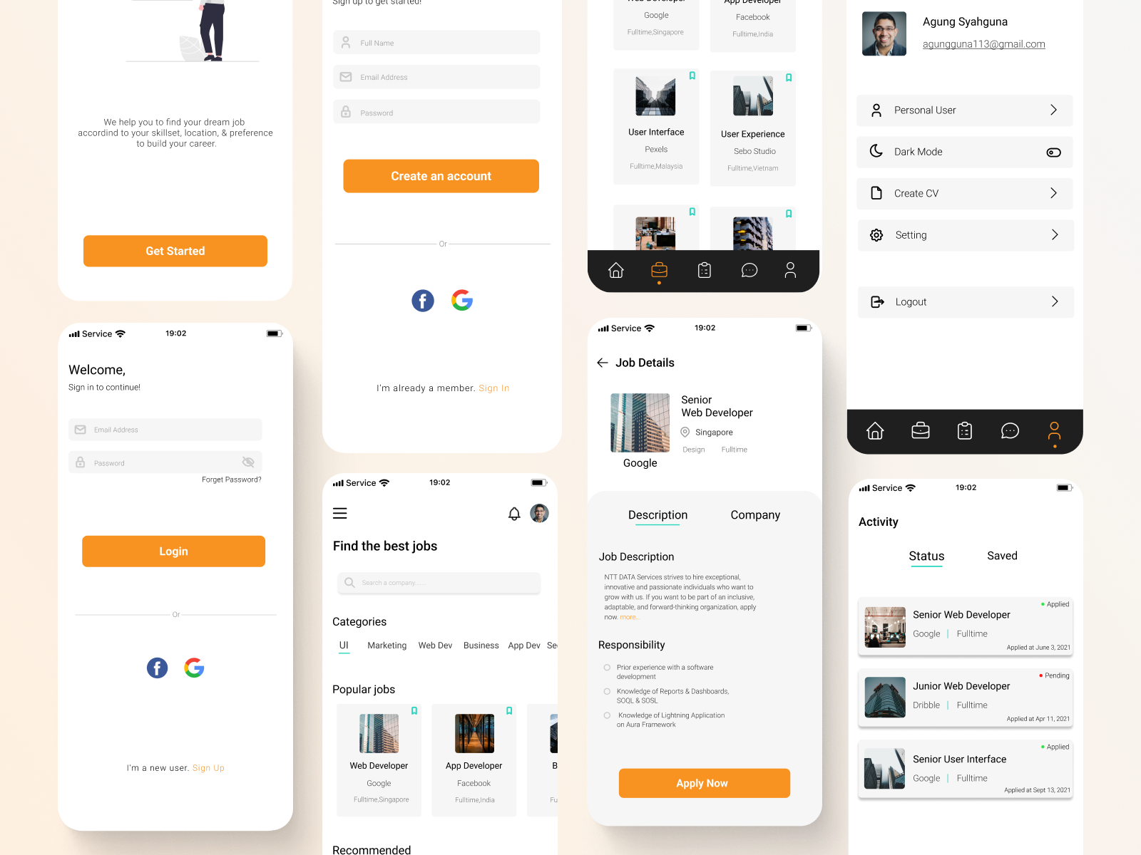 job-finder-app-by-rayhan-alif-akbar-on-dribbble