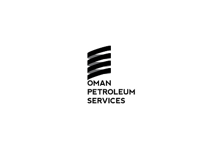 Oman Petroleum Services logo design oil oman services