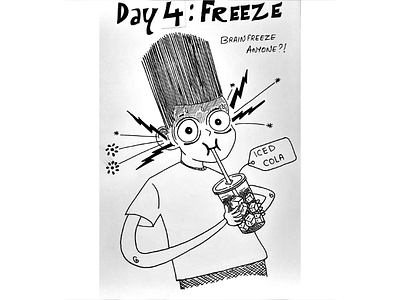 Inktober Day04: FREEZE