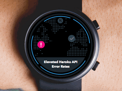 Heroku Smart Status Animation apple heroku smartwatch
