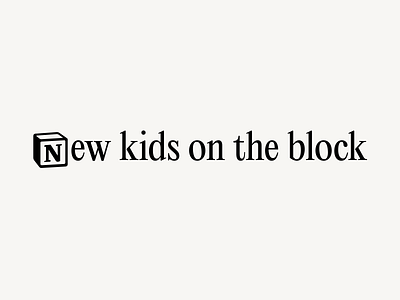 New Kids on the Block design