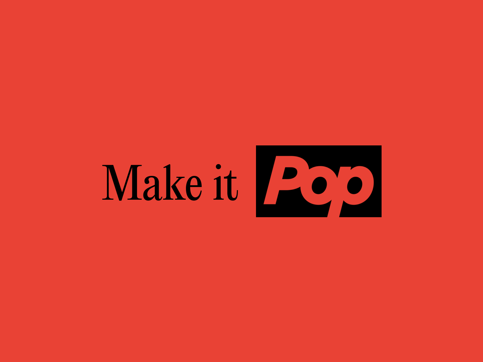 Make it pop by Dev Gupta for notdev on Dribbble