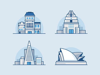 Cities illustration