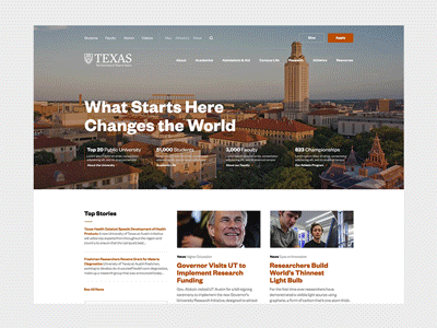 Homepage founders grotesk grid homepage ui ux website