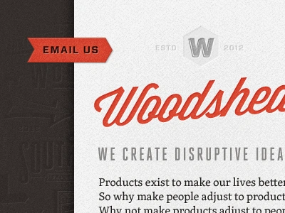 Woodshed Splash heroic condensed skolar vitesse web wisdom script