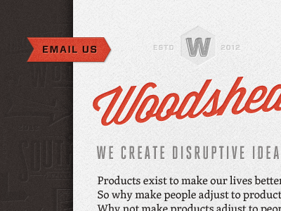 Woodshed Splash heroic condensed skolar vitesse web wisdom script