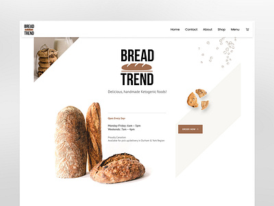 Web Design Feature: Bread Trend