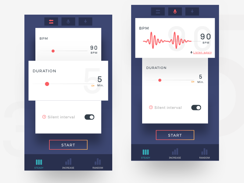 Metronome I designer visual-design ui ux