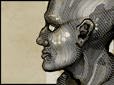 Halftone Head