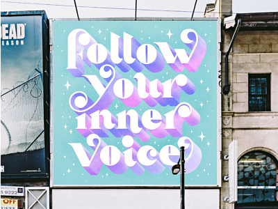 Follow Your Inner Voice Mural