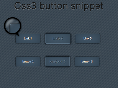 Css3 button by hito on Dribbble