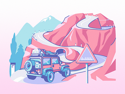Road to Dribbble