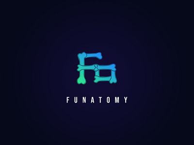 Funatomy Logo branding logo logodesign logotype vector