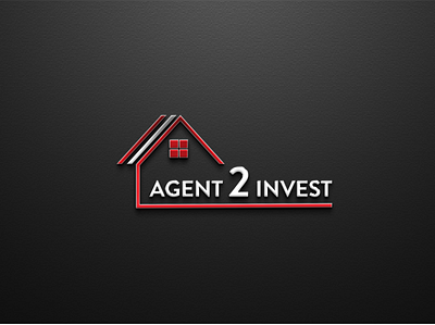Agent 2 Invest logo Design agent 2 invest logo business logo canva design canva logo fiverr logo fiverr worker freelancer logo logo maker minimalist logo upwork designer vector logo