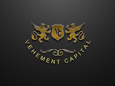 Vehement Capital Logo Design branding business logo canva design canva logo fiverr logo freelancer logo minimalist logo vector logo vehement capital logo design