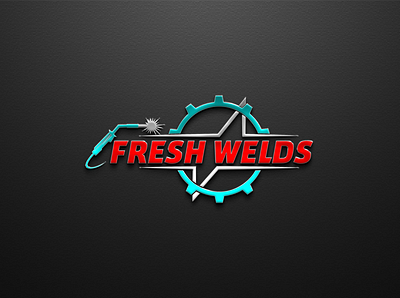 Fresh Welds Logo Design branding business logo canva design canva logo design fiverr logo freelancer fresh welds logo design graphic design illustration logo minimalist logo vector logo