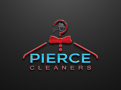 Pierce Cleaners Logo Design