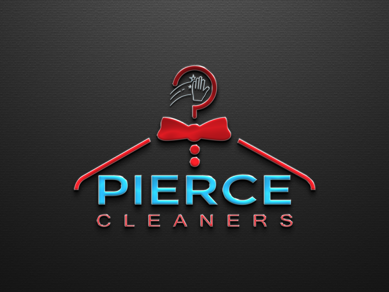 Pierce Cleaners Logo Design by Tufan Jhelduyer on Dribbble
