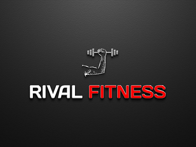 Rival Fitness Logo Design