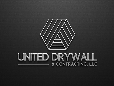 United Drywall Logo Design branding business logo canva design canva logo design fiverr logo freelancer graphic design illustration logo minimalist logo united drywall logo design vector logo