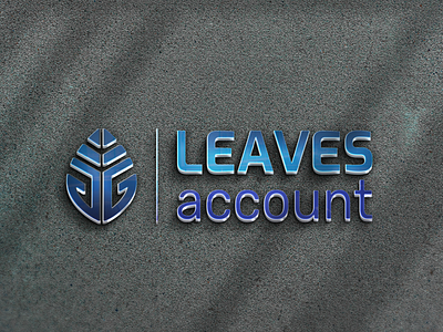 Leaves Account Logo Design