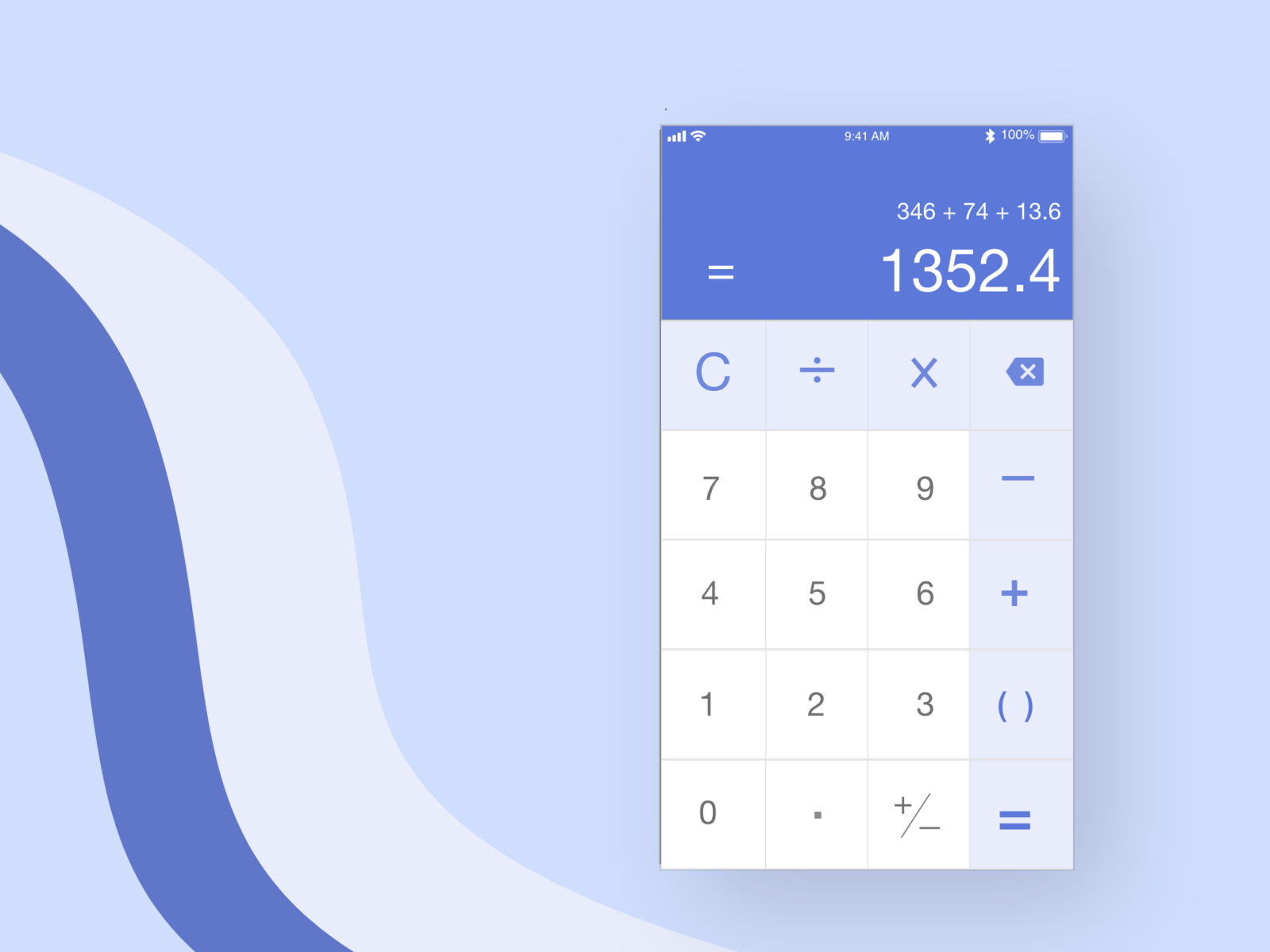 Daily UI challenge #004 Calculator by Manal on Dribbble