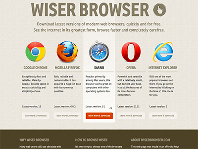 Wiser Browser browsers roundup