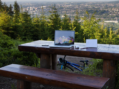 Workspace ageno apple bike forest iphone mac macbook macbook pro maxbmx office workspace