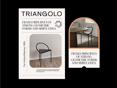 triagolo frama branding color design geometric graphic grid identity layout prague typography whitespace