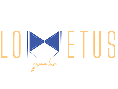 Lorretus Premium Logo design flat logo minimal typography