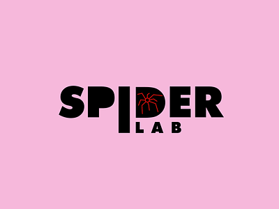 SPIDER LAB Logo design illustration logo vector
