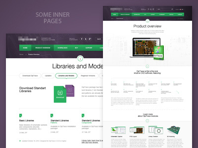 Inner Pages art direction icon icons ui web design