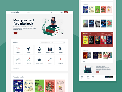 Goodreads redesign